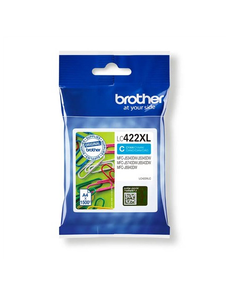 Lc-422Xlc Ink Cyan F./Mfc-J5340/5345/5740/6540/6940Dw