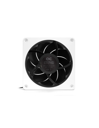 Alphacool Apex Stealth Metall Obudowa Komputera Wentylator 12 Cm Biały 1 Szt.