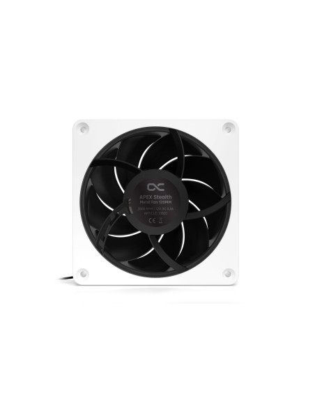 Alphacool Apex Stealth Metall Obudowa Komputera Wentylator 12 Cm Biały 1 Szt.
