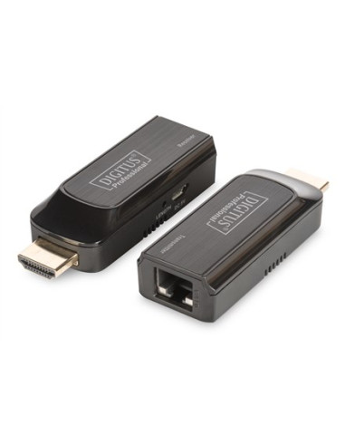Mini Extender Hdmi Do 50M Po Cat.5E/6/7 Fhd1080P 60Hz Hdcp 1.2 Z Audio (Zestaw)