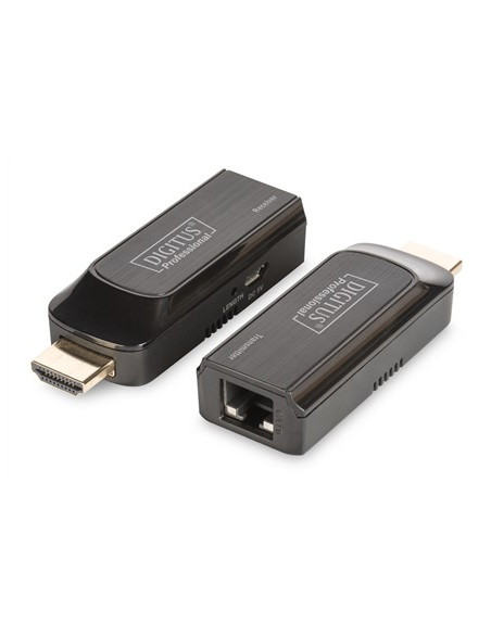 Mini Extender Hdmi Do 50M Po Cat.5E/6/7 Fhd1080P 60Hz Hdcp 1.2 Z Audio (Zestaw)