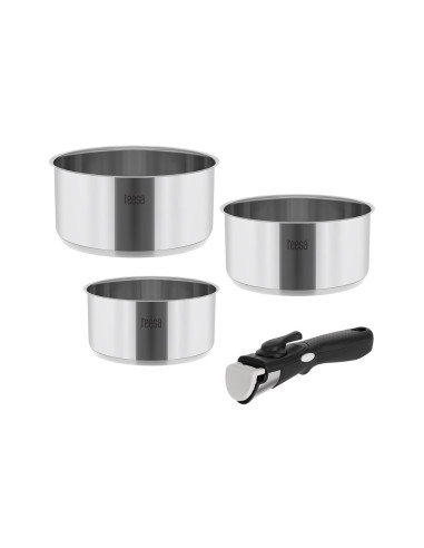 Zestaw Garnków Z Odłączaną Rączką Teesa Cook Expert Single Hand
