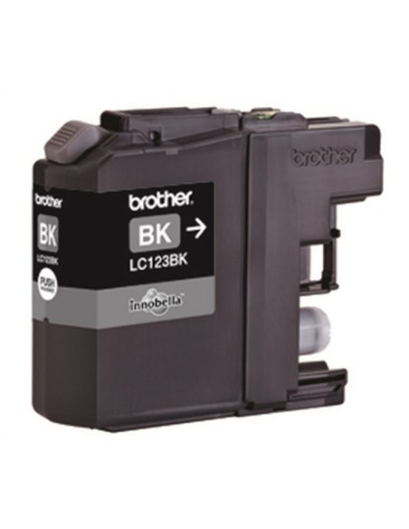 Brother Lc-123Bk Nabój Z Tuszem 1 Szt. Oryginalny Czarny