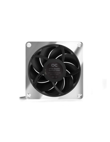 Alphacool Apex Stealth Metall Obudowa Komputera Wentylator 12 Cm Chrom 1 Szt.