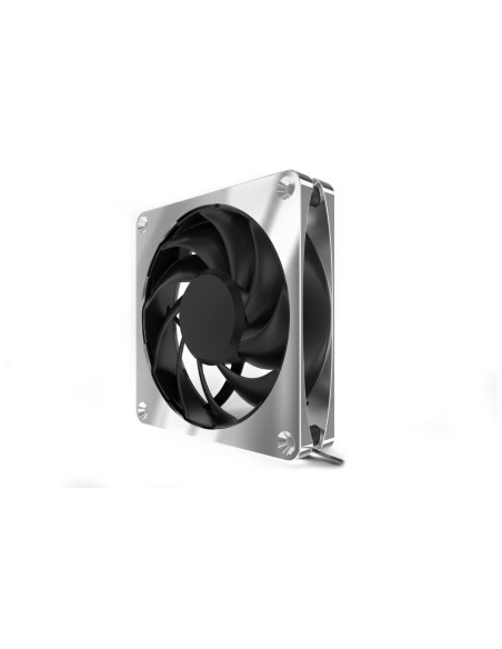 Alphacool Apex Stealth Metall Obudowa Komputera Wentylator 12 Cm Chrom 1 Szt.
