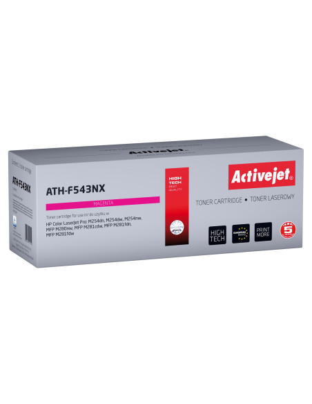 Activejet Ath-F543Nx Toner (Zamiennik Hp 203X Hp203X Cf543X Crg 054H Crg054H  Supreme  2500 Stron  Czerwony)