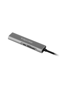 Adapter (Hub) Usb Typu C Na Hdmi/Usb3.0/Sd/Microsd/C Port