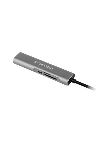 Adapter (Hub) Usb Typu C Na Hdmi/Usb3.0/Sd/Microsd/C Port