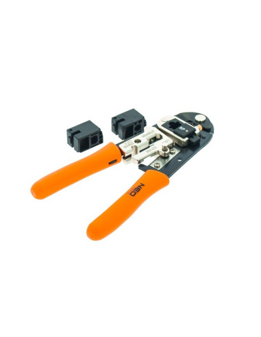 Szczypce Do Końcówek Telefonicznych Neo Tools 4P, 6P, 8P