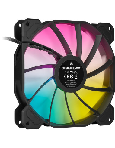 Corsair Sp140 Rgb Elite Obudowa Komputera Wentylator 14 Cm Czarny 1 Szt.