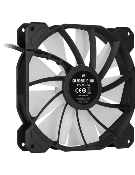 Corsair Sp140 Rgb Elite Obudowa Komputera Wentylator 14 Cm Czarny 1 Szt.