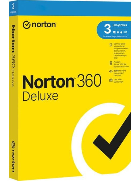 Norton 360 Deluxe 3D/24M Esd