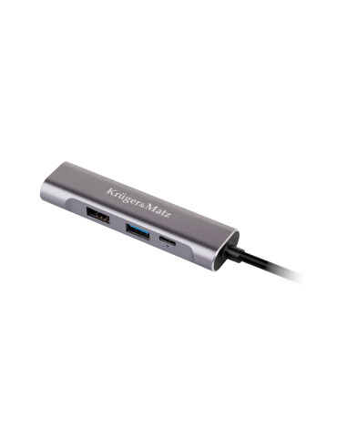 Adapter (Hub)  Usb Typu C Na Hdmi/Usb3.0/Usb2.0/C Port