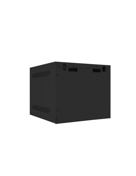 Lanberg Szafa Wisząca Rack 10" 6U 280X310 Czarna, Drzwi Metalowe (Flat Pack) Wf10-2306-00B