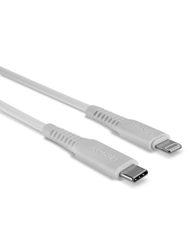 Lindy 31318 Kabel Lightning 3 M Biały
