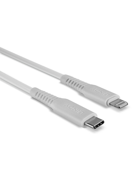 Lindy 31318 Kabel Lightning 3 M Biały