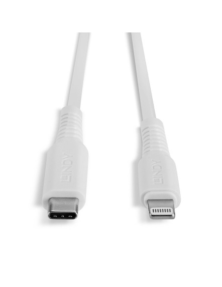 Lindy 31318 Kabel Lightning 3 M Biały