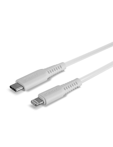 Lindy 31318 Kabel Lightning 3 M Biały