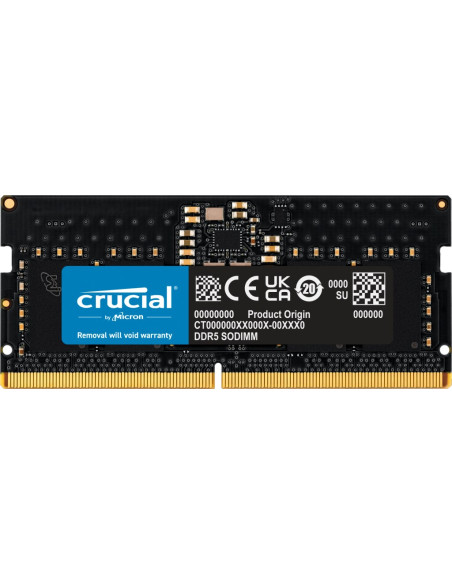 Crucial Ct8G48C40S5 Moduł Pamięci 8 Gb 1 X 8 Gb Ddr5 4800 Mhz