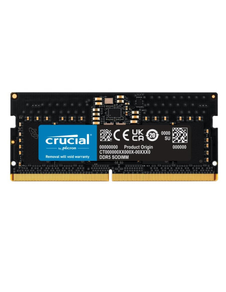 Crucial Ct8G48C40S5 Moduł Pamięci 8 Gb 1 X 8 Gb Ddr5 4800 Mhz