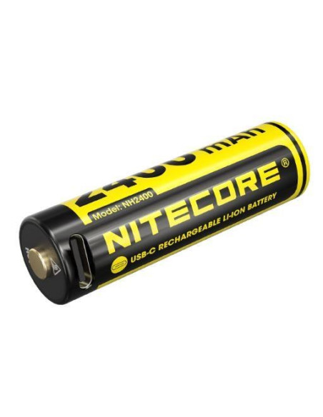 Battery Rech. Li-Ion Aa 1.5V/4Pack Nh2400 Nitecore
