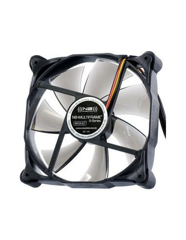 Noiseblocker Multiframe M12-P Obudowa Komputera Wentylator 12 Cm Czarny