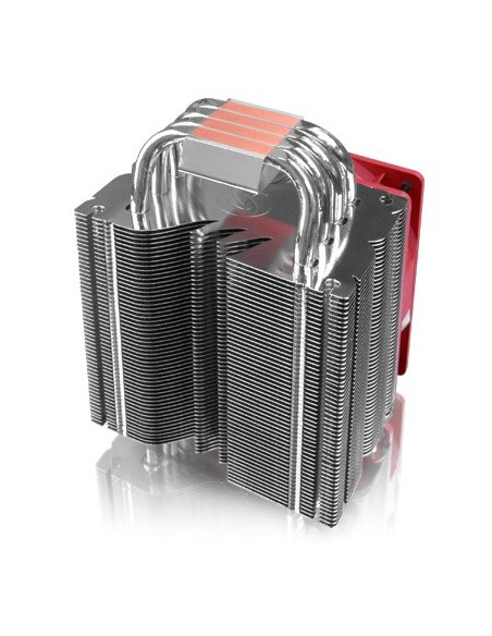 Raijintek Themis Evo Procesor Chlodnica/Wentylator 12 Cm Metaliczny, Czerwony, Biały