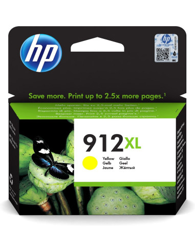 Tusz Hp Żółty Hp 912Xl, Hp912Xl 3Yl83Ae, 825 Str.