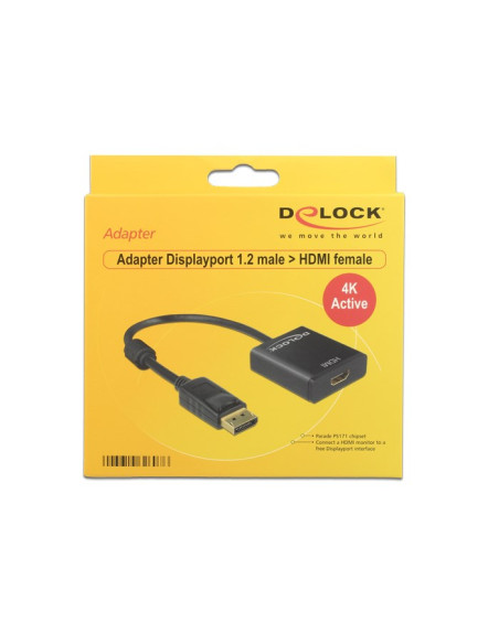 Delock Adapter Displayport 1.2 Męski