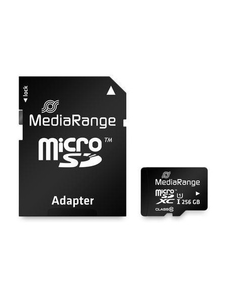 Mediarange Mr946 Pamięć Flash 256 Gb Microsdxc Uhs-I Klasa 10