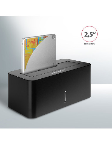 Axagon Adsa-Sn Stacja Dokująca Do Dysków Twardych Usb 3.2 Gen 1 (3.1 Gen 1) Type-A Czarny