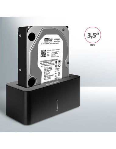 Axagon Adsa-Sn Stacja Dokująca Do Dysków Twardych Usb 3.2 Gen 1 (3.1 Gen 1) Type-A Czarny