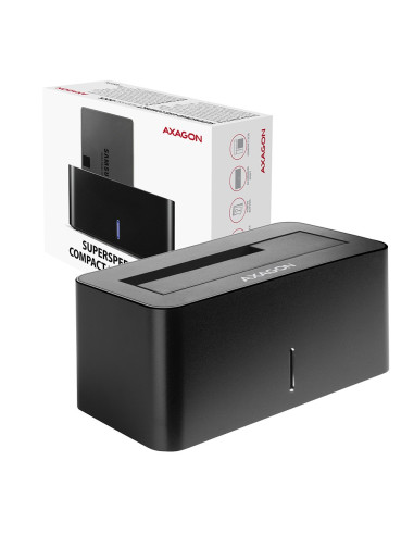 Axagon Adsa-Sn Stacja Dokująca Do Dysków Twardych Usb 3.2 Gen 1 (3.1 Gen 1) Type-A Czarny