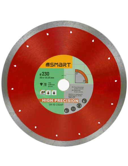 Tarcza Diamentowa High Precision 230/10Mm