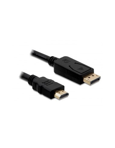Delock Cable Displayport   Hdmi M/M 2M Czarny