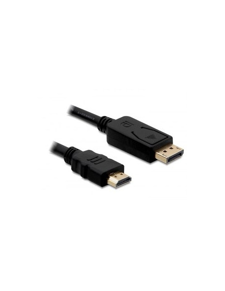 Delock Cable Displayport   Hdmi M/M 2M Czarny