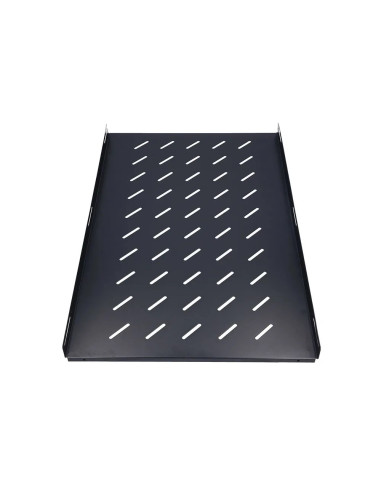 Extralink 1U 750Mm Czarna | Półka | 19", 752 X 472Mm, Mocowana Punktowo, Do Szaf O Głębokości 1000Mm