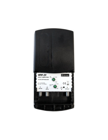 Wzmacniacz Masztowy Wm-20 Uhf Vhf Dvb-T2 5G Protected Telkom Telmor