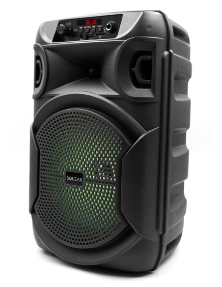 Squeak Głośnik Karaoke Pulsetower Bluetooth 5.3, Radio Fm, Microsd, Aux, Usb Sq1006