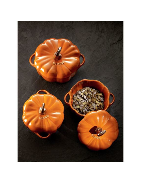 Garnek Ceramiczny Okrągły Dynia Staub 40511-555-0