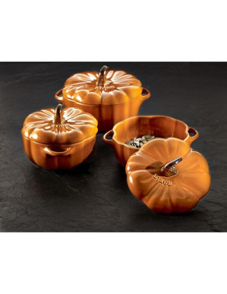 Garnek Ceramiczny Okrągły Dynia Staub 40511-555-0