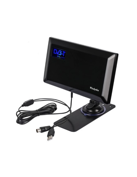 Antena Tv Pokojowa Dvb-T Slim Wiedyska
