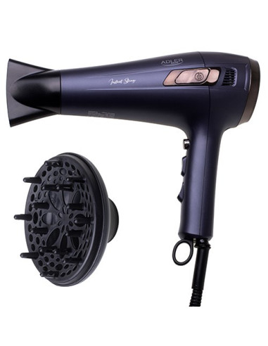 Suszarka Ze Zwijanym Przewodem - 2400W + Dyfuzor Adler Adler