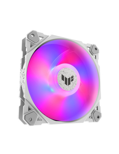Asus Tuf Gaming Tf120 Argb White Edition Obudowa Komputera Chłodnica Powietrza 12 Cm Biały 1 Szt.