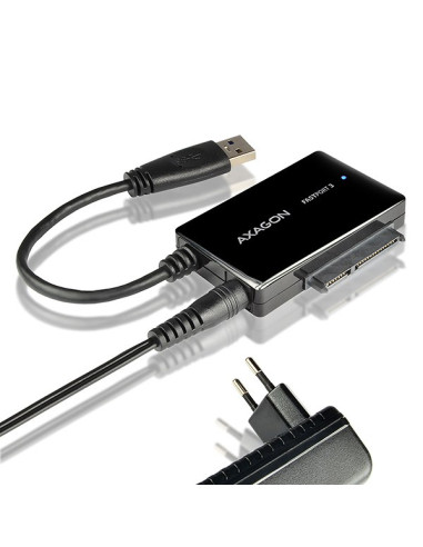 Axagon Adsa-Fp3 Fastport3 Adapter, Usb3.0, Hdd/Ssd/Odd, Sata 6G - Zasilacz Sieciowy