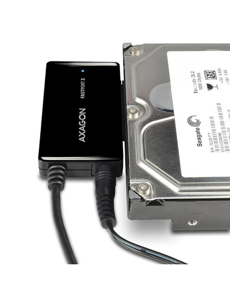 Axagon Adsa-Fp3 Fastport3 Adapter, Usb3.0, Hdd/Ssd/Odd, Sata 6G - Zasilacz Sieciowy