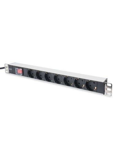 Listwa Zasilająca Do Szaf Rack (Pdu) 19 Cali 7X Schuko