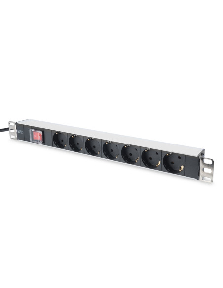 Listwa Zasilająca Do Szaf Rack (Pdu) 19 Cali 7X Schuko