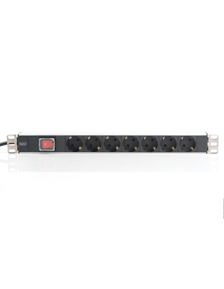 Listwa Zasilająca Do Szaf Rack (Pdu) 19 Cali 7X Schuko