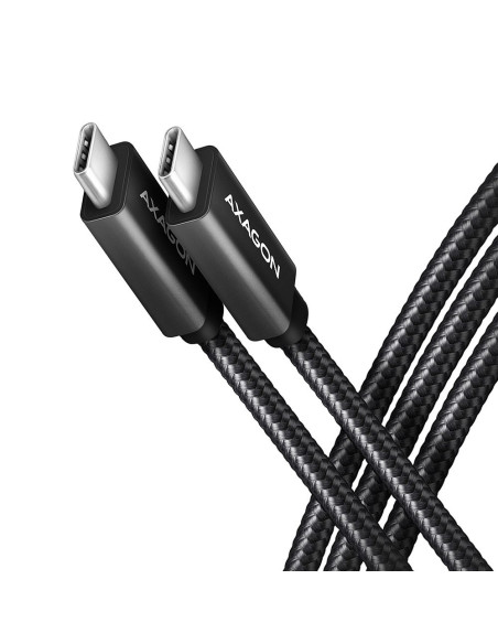 Axagon Bucm32-Cm20Ab Usb-C 3.2 Gen 2 Do Usb-C 3.2 Gen 2, Czarny - 2M